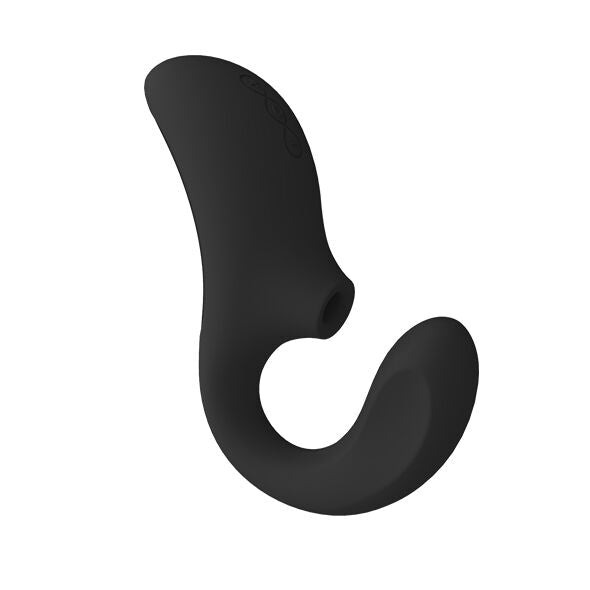 LELO - ENIGMA DOUBLE SUCTION STIMULATION MASSAGER BLACK
