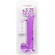 CALEXOTICS - Dildo Size Queen 25,5 cm, violetti