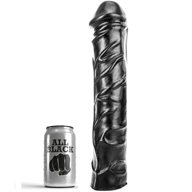 ALL BLACK - Jätti fisting dildo 32 cm 