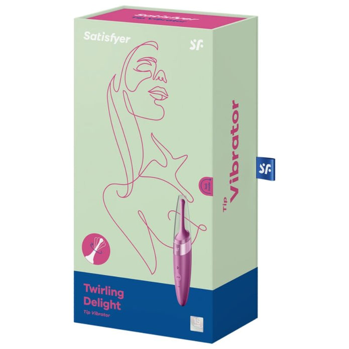 SATISFYER - TWIRLING DELIGHT KLITORISVIBRATOR LILA
