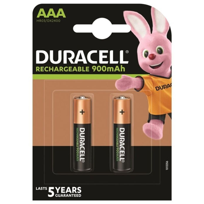 DURACELL - Ladattava AAA-paristo HR03 900 mAh 2 kpl