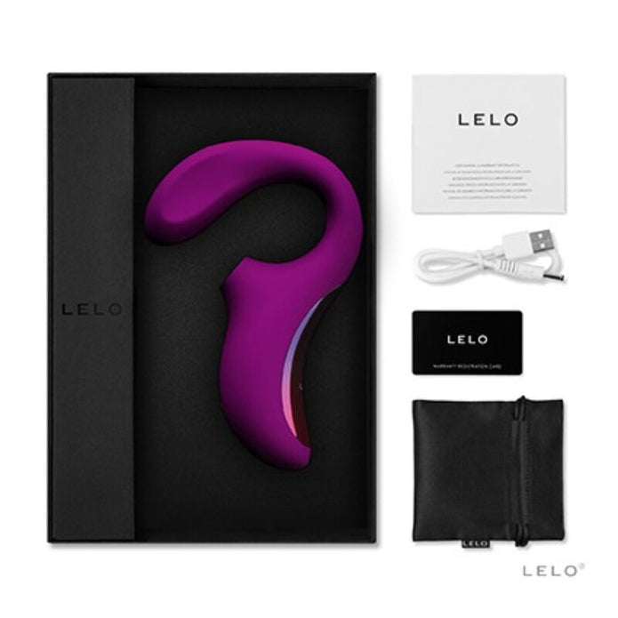 LELO - ENIGMA CRUISE DOUBLE STIMULATION SONIC MASSAGER PURPLE