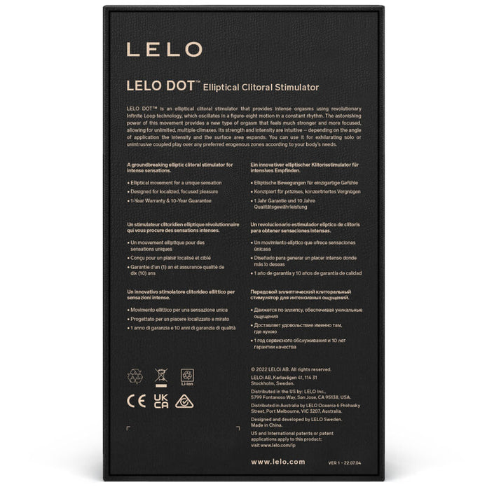 LELO - DOT CLITORIS STIMULATOR - PINK