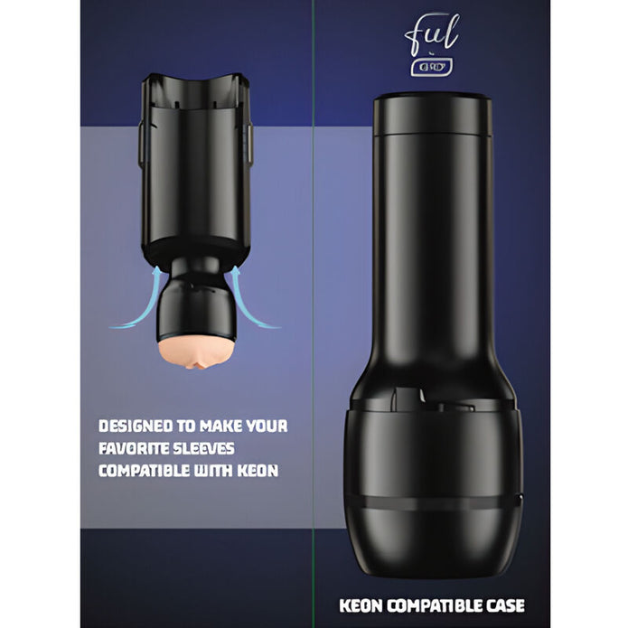 KIIROO - Kuori ja kiinnitysrengas Keon-masturbaattoriin