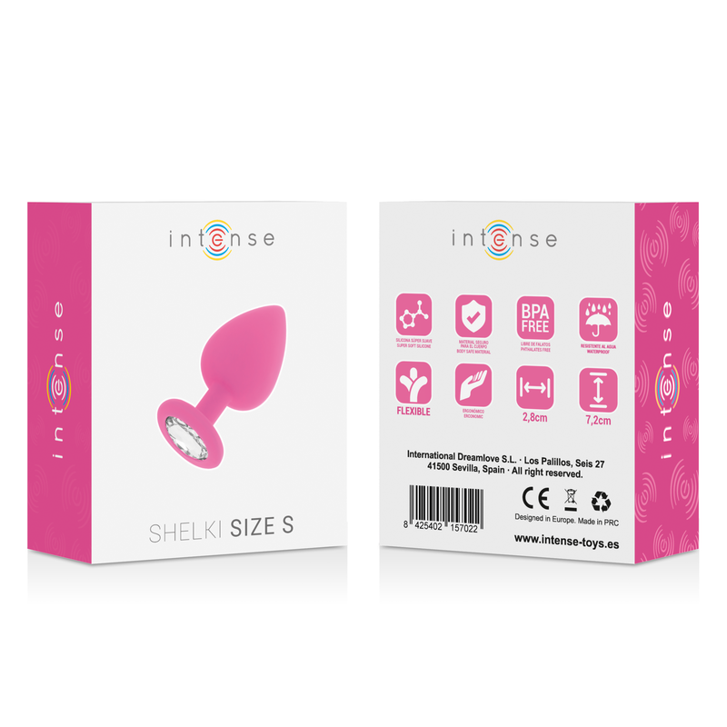 INTENSE - S PLUG anaalitappi, fuksia