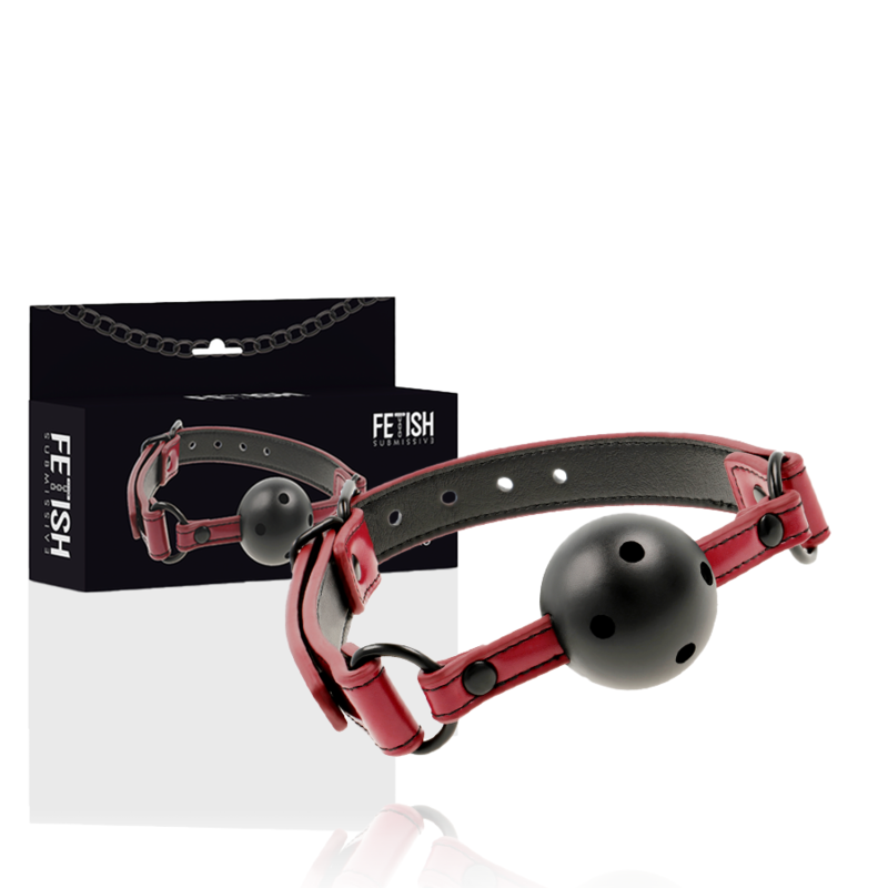 FETISH SUBMISSIVE DARK ROOM - Hengittävä suukapula