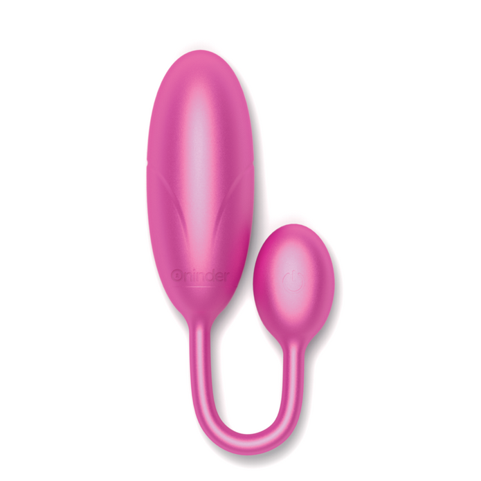 ONINDER - DENVER VIBRERANDE ÄGG ROSA 7 X 2,7 CM GRATIS APP