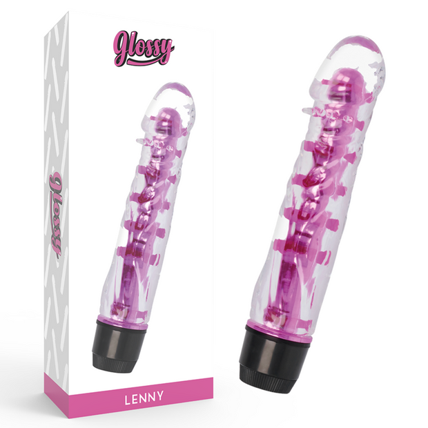 GLOSSY - Vibraattori Lenny pinkki