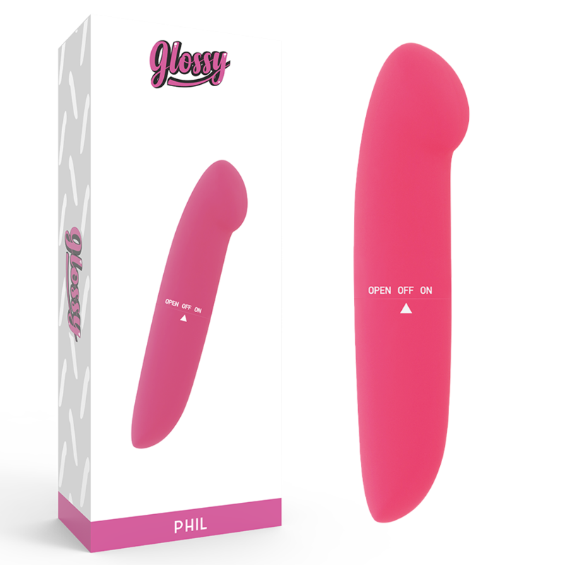 GLOSSY - PHIL Pinkki vibraattori