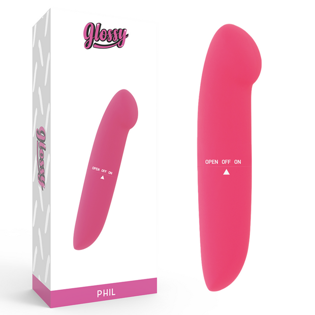 GLOSSY - PHIL Pinkki vibraattori