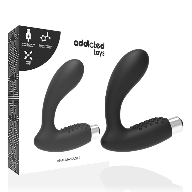 ADDICTED TOYS - Vibraattori USB-ladattava malli 5 