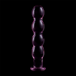 NEBULA SERIES BY IBIZA - MODEL 10 DILDO BOROSILICATE GLASS PINK 16.5 CM -O- 3.5 CM