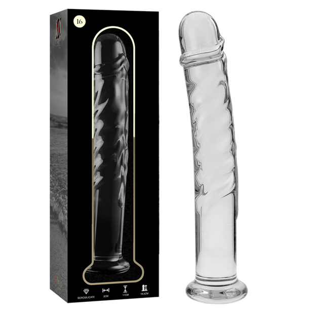 NEBULA SERIES BY IBIZA - Kirkas Dildo, 18,5 cm Ø 3 cm