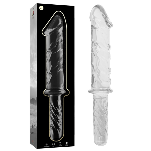 NEBULA SERIES BY IBIZA -Kirkas Dildo, 28,5 cm – Ø 5 cm
