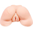 CRAZY BULL – VAGINA OCH ANUS MED REALISTISKT NÄT MED VIBRATION