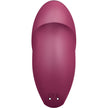 SATISFYER - TAP & CLIMAX 1 LAY-ON VIBRATOR RED