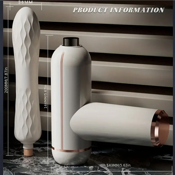 ARMONY - FKING MACHINE JUSTERBAR & AUTOMATISK VIBRATOR VIT