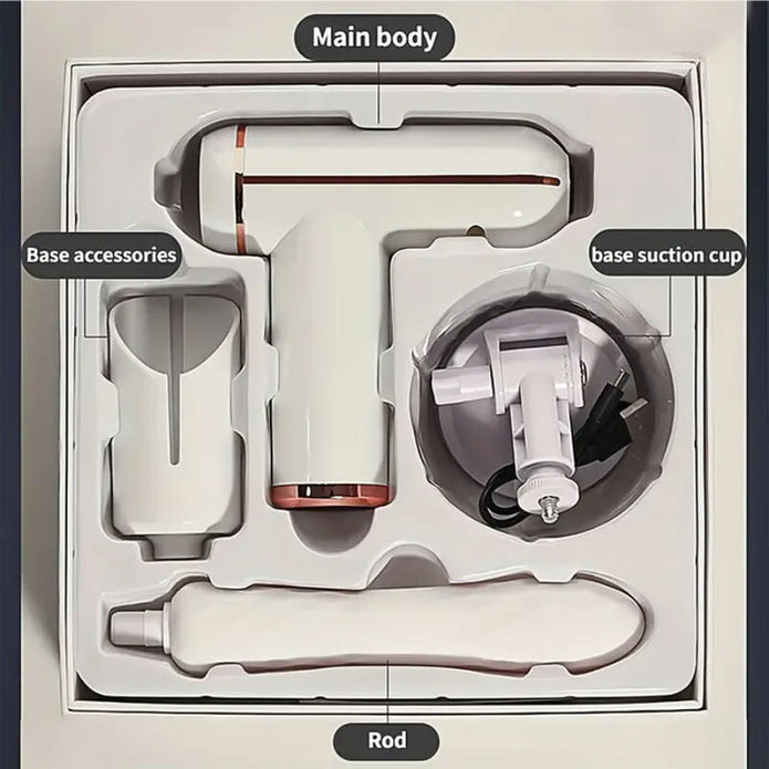 ARMONY - FKING MACHINE JUSTERBAR & AUTOMATISK VIBRATOR VIT