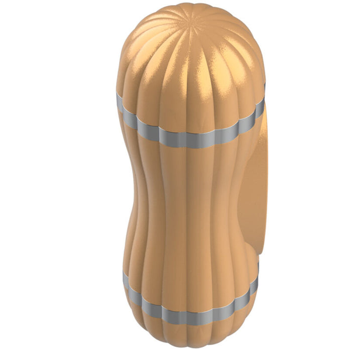 ARMONY - BEVIS DOUBLE MASTURBATOR VAGINA & MOUTH WITHOUT VIBRATION GOLD