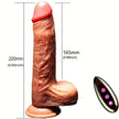 ARMONY - Realistinen värisevä dildo kauko-ohjauksella 22,5 cm