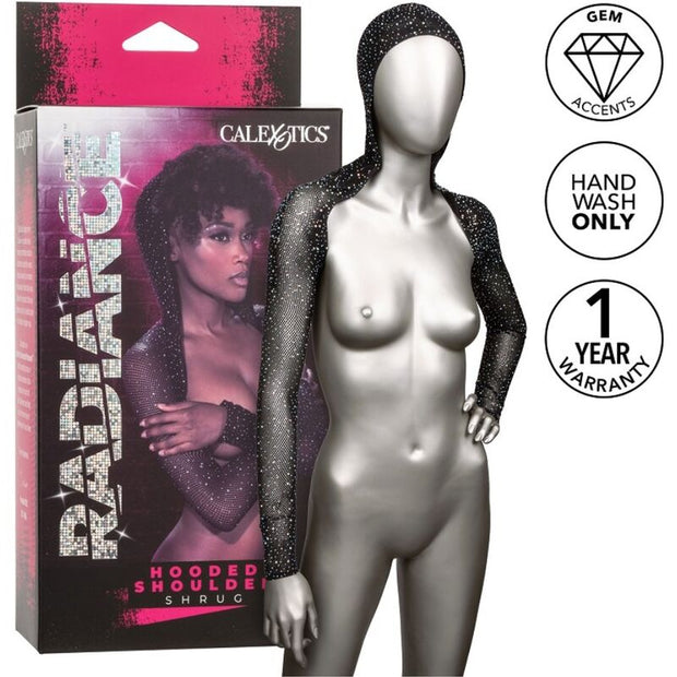 CALEXOTICS - Radiance hupullinen hartiahuivi strassikoristeilla