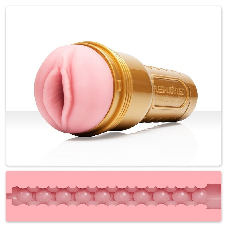 FLESHLIGHT - Stamina GO Training Unit Lady + Universal Launch + Aqua-vesipohjainen liukuvoide 50 ml