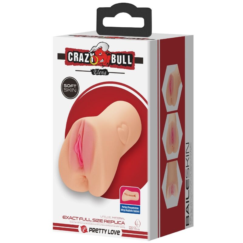 CRAZY BULL - Realistinen vaginamasturbaattori