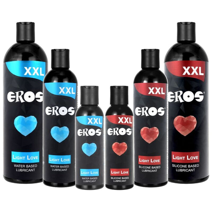 EROS - XXL LIGHT LOVE - Silikonipohjainen liukuvoide  300 ml