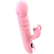 ARMONY - HELTUNGSVIBRATOR MED STIMULERANDE TUNG ROSA VÄRMEEFFEKT