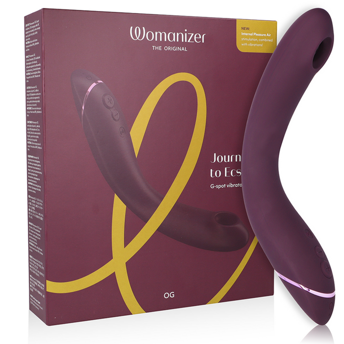 WOMANIZER - G-pistevibraattori - AUBERGINE