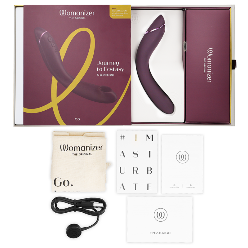 WOMANIZER - G-pistevibraattori - AUBERGINE