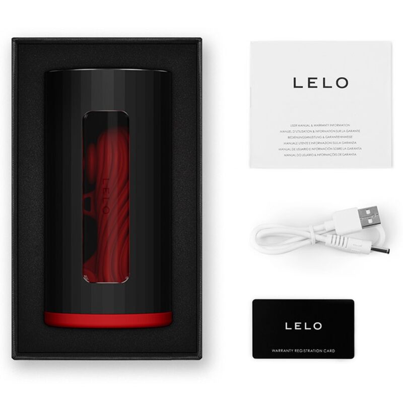 LELO - F1S V3- Masturbaattori, punainen