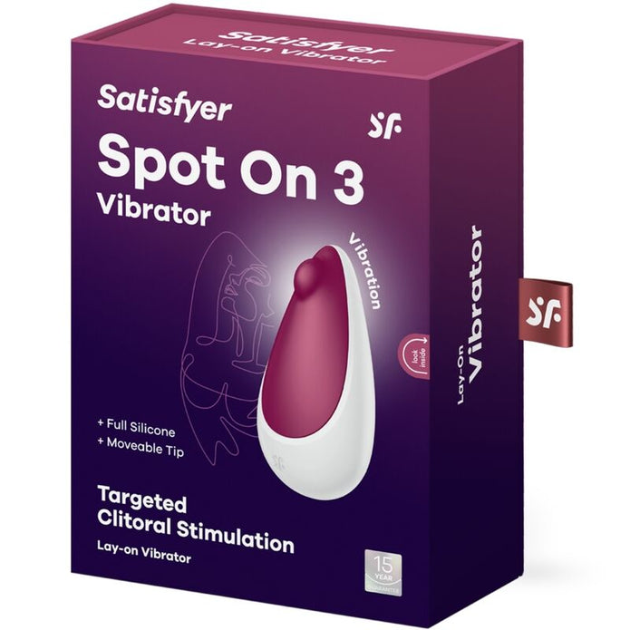 SATISFYER - Spot On 3 – Klitoriskiihotin, marjainen