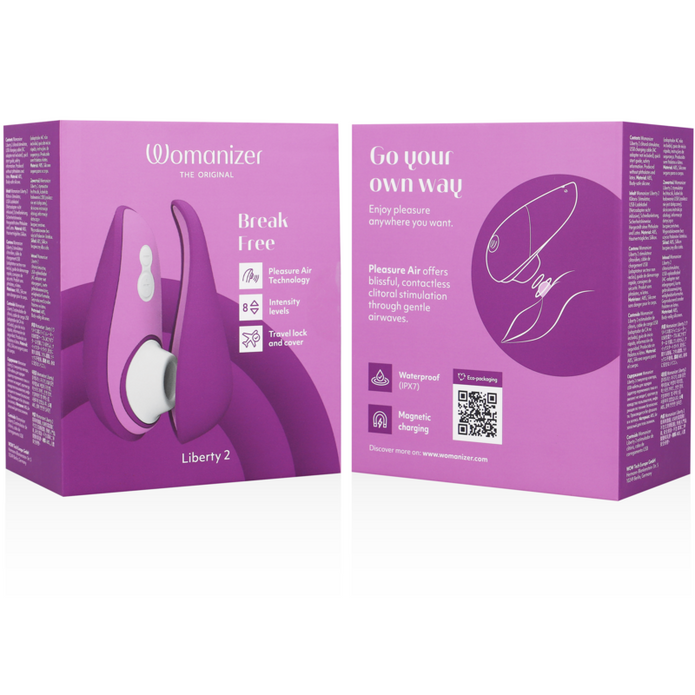 WOMANIZER - LIBERTY 2 - Paineaaltokiihotin violetti