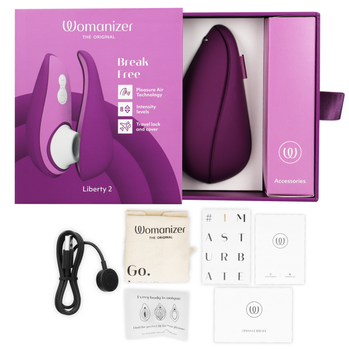 WOMANIZER - LIBERTY 2 - Paineaaltokiihotin violetti
