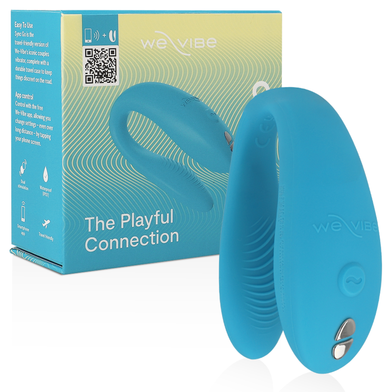 WE-VIBE - Sync Go turkoosi kaksoisstimulaattori