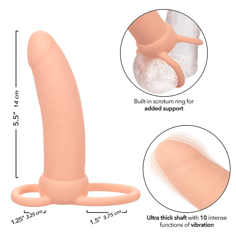 CALEXOTICS - Maxx Thick Dual Penetrator 10 värinällä 