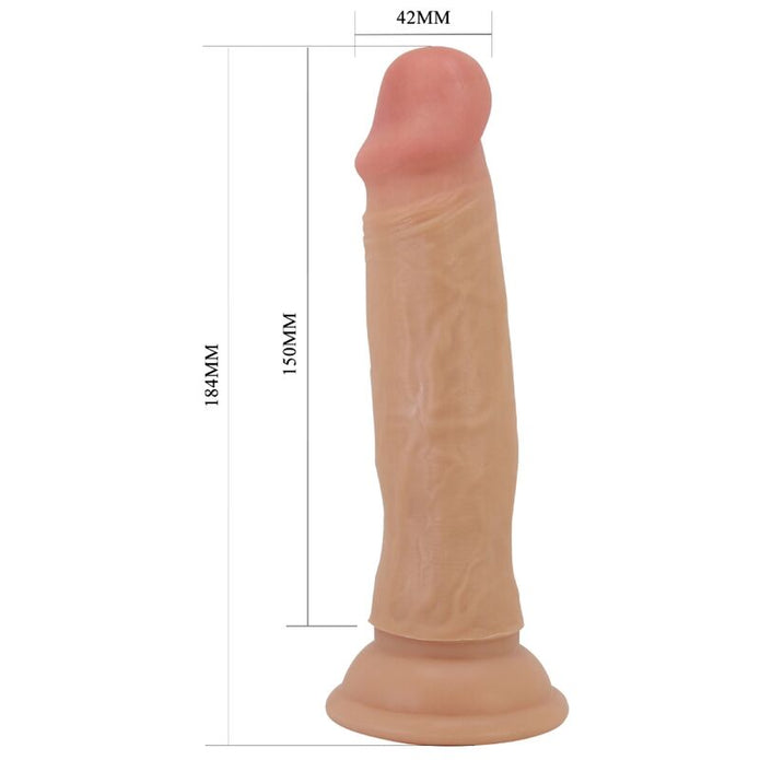 PRETTY LOVE - Realistinen dildo, 18 cm