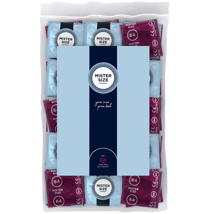 MISTER SIZE - Kondomit koko XL 64 mm 100 kpl