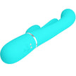 PRETTY LOVE - SHANIA TRIPLE RABBIT MULTIFUNCTION VIBRATOR 3 IN 1 BLUE