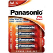PANASONIC - Alkaliparisto AA LR6 4 kpl (rasiassa)