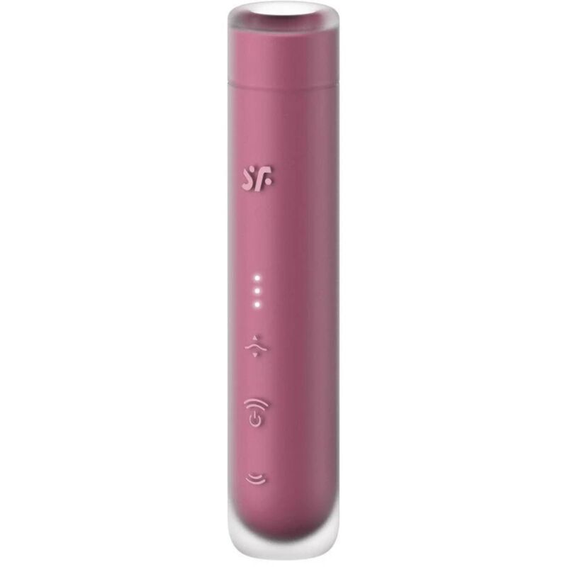 SATISFYER - First Kiss Wave klitoriskiihotin Garnet