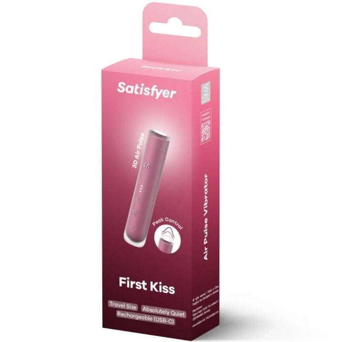 SATISFYER - First Kiss Wave klitoriskiihotin Garnet