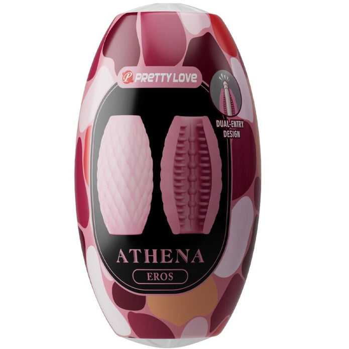 PRETTY LOVE - ATHENA EROS SILICONE MALE MASTURBATOR PINK