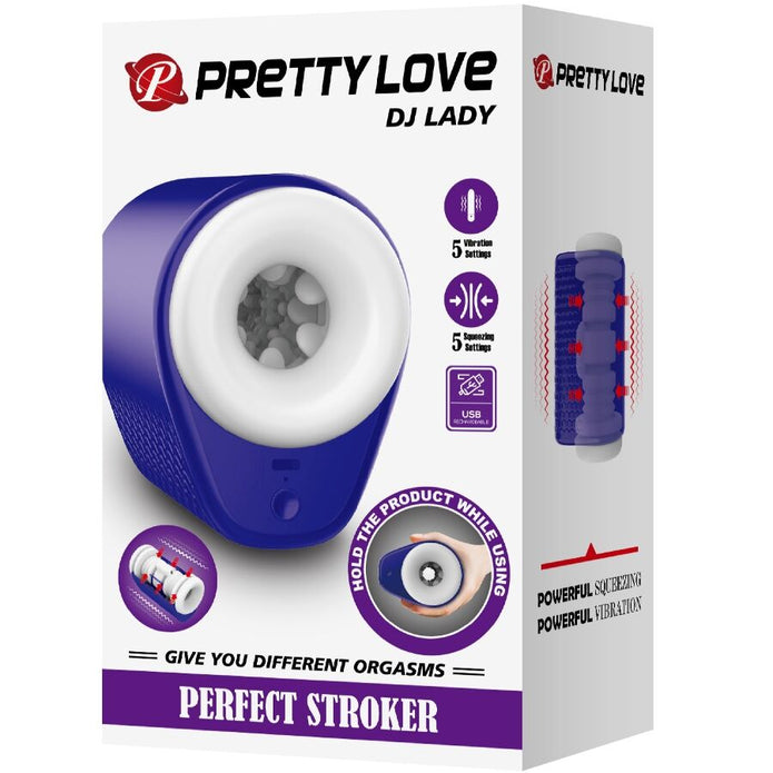 PRETTY LOVE - DJ LADY- Masturbaattori, 5 värinätilaa