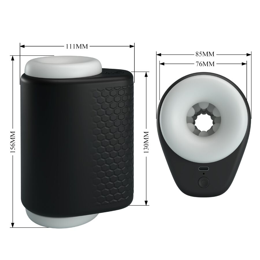 PRETTY LOVE - DJ Girl-  masturbaattori, 5 värinäasetuksella