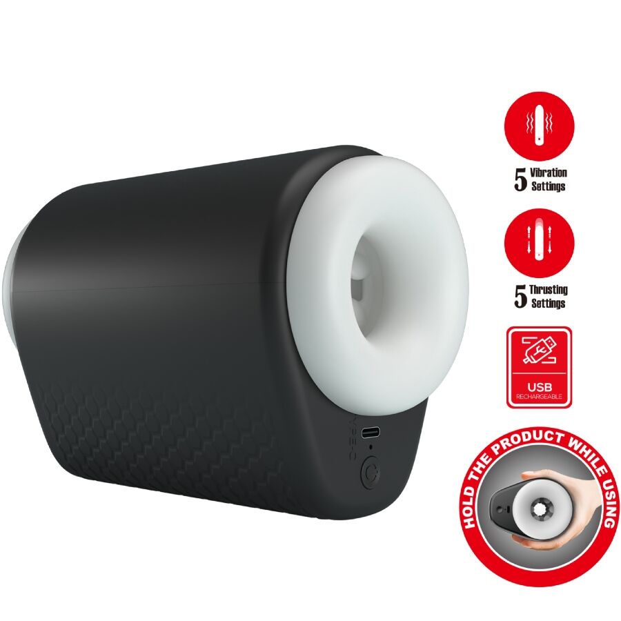 PRETTY LOVE - DJ Girl-  masturbaattori, 5 värinäasetuksella