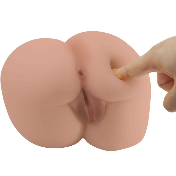 CRAZY BULL – BERNACE ANALVIBRATOR MED REALISTISK VAGINA OCH ANUS TEXTUR FJÄRRKONTROLL