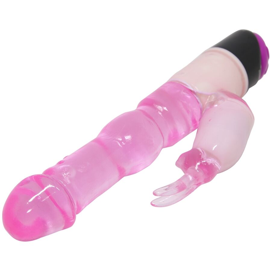 BAILE - Njutningsvågor Fantasy Vibrator med Kanin 23 cm