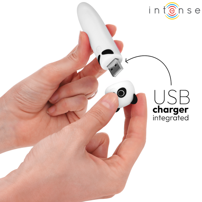 INTENSE - Panda USB-ladattava kuulavibraattori